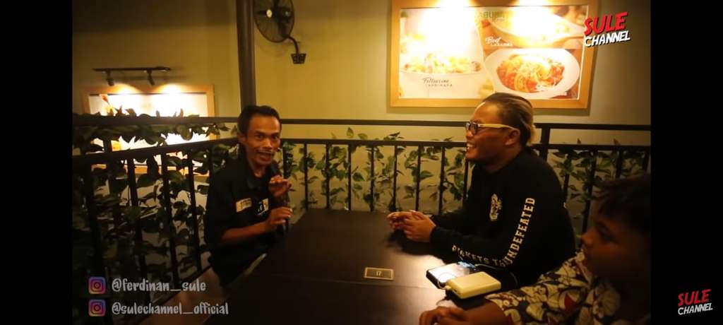 Ade Londok Makan Steak Bareng Sule