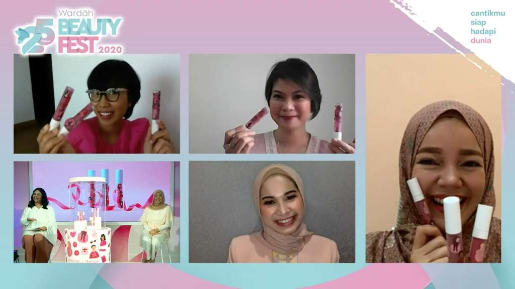 Peluncuran Wardah Exclusive Matte Lipcream X Ayang Cempaka