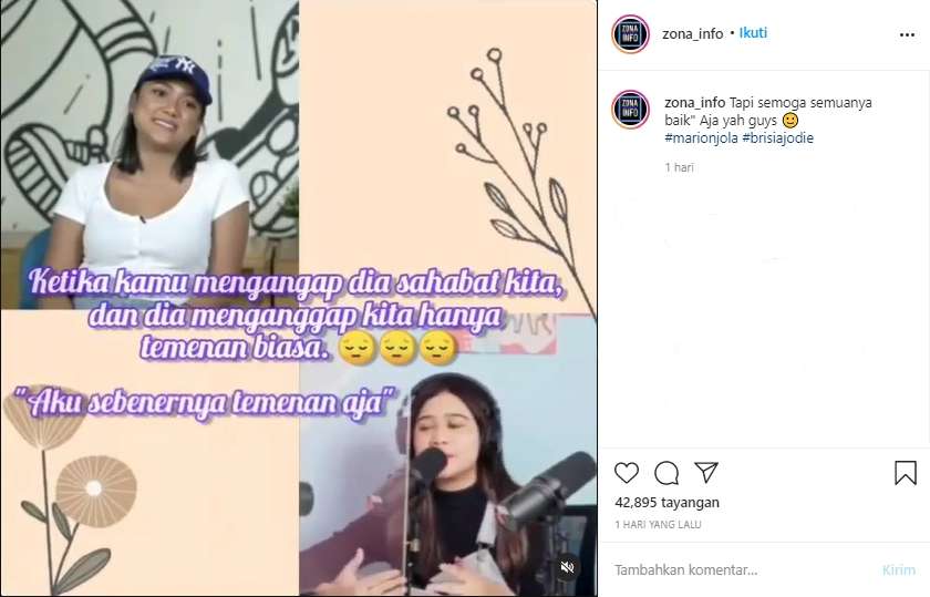 Marion Jola dan Brisia Jodie