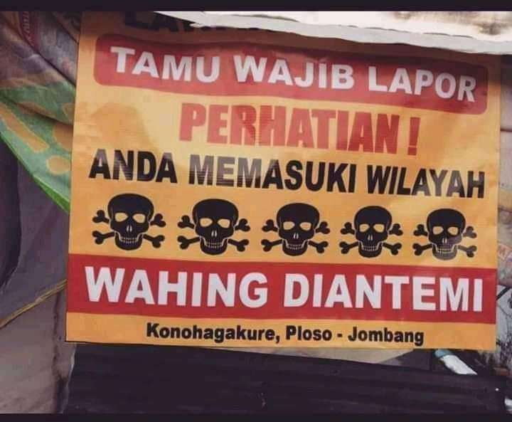 Potret spanduk kocak bikin geleng-geleng kepala