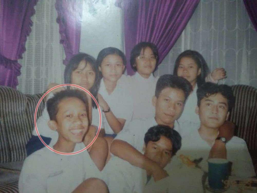 Potret Artis saat SMP