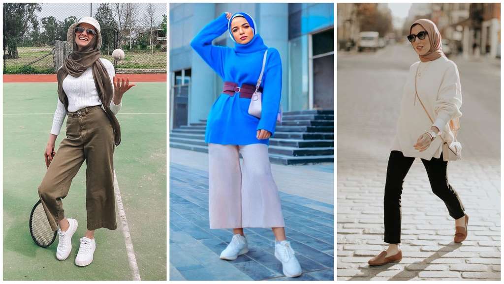 Inspirasi Gaya Hijaber Menggunakan Knitwear