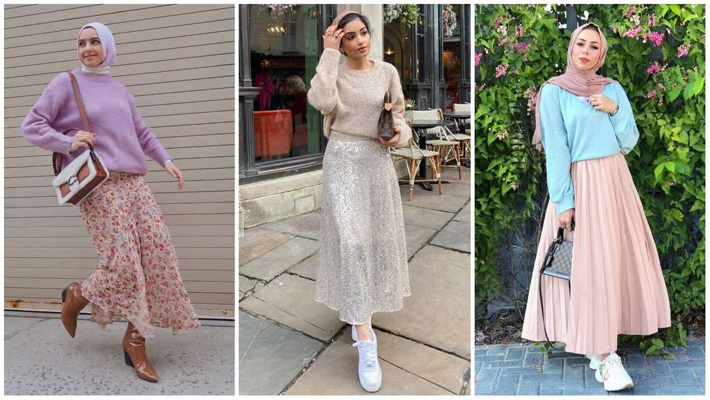 Inspirasi Gaya Hijaber Menggunakan Knitwear