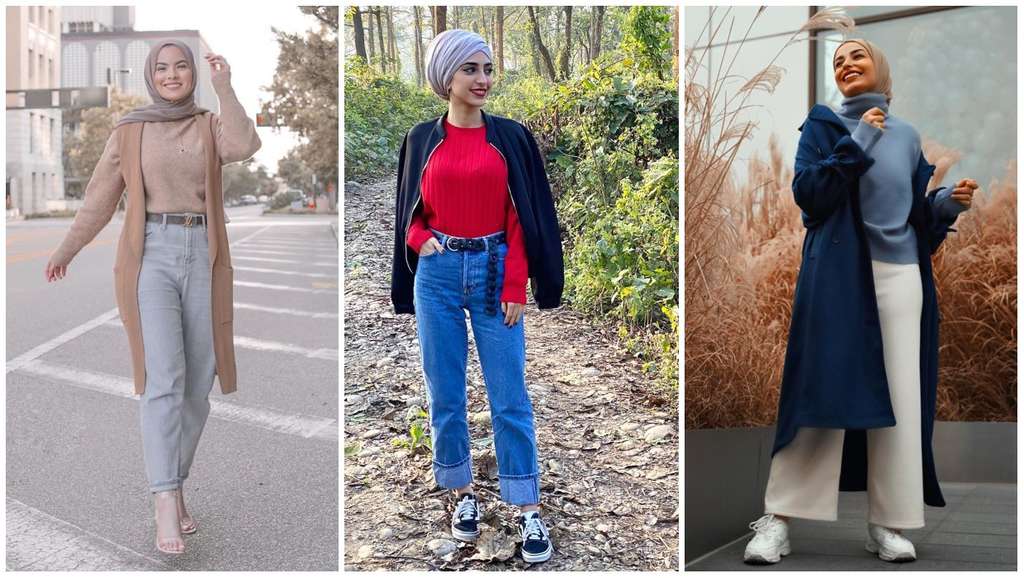 Inspirasi Gaya Hijaber Menggunakan Knitwear