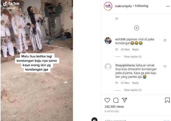 Viral Video tamu pengantin