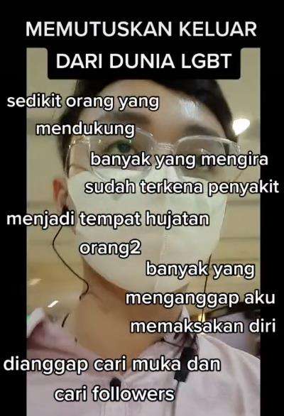 Keluar dari LGBT banyak tantangannya.