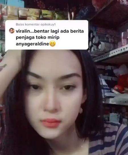 Intan Rose memang berparas cantik.