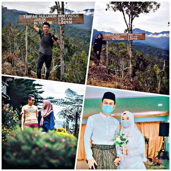 Nikah setelah sama-sama terlibat aktivitas pendakian gunung.