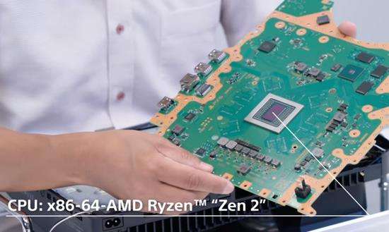 CPU PS5 menggunakan AMD Ryzen generasi ke-2.