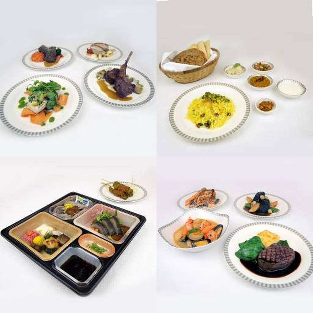 Menu Singapore Airlines