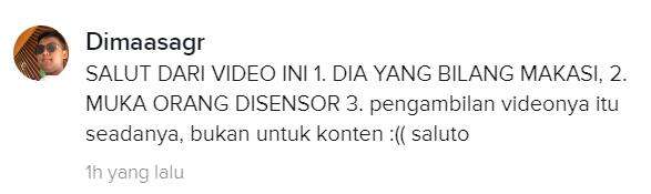 Salut, videonya bukan demi konten.