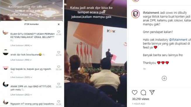 viral tiktok anak DPR