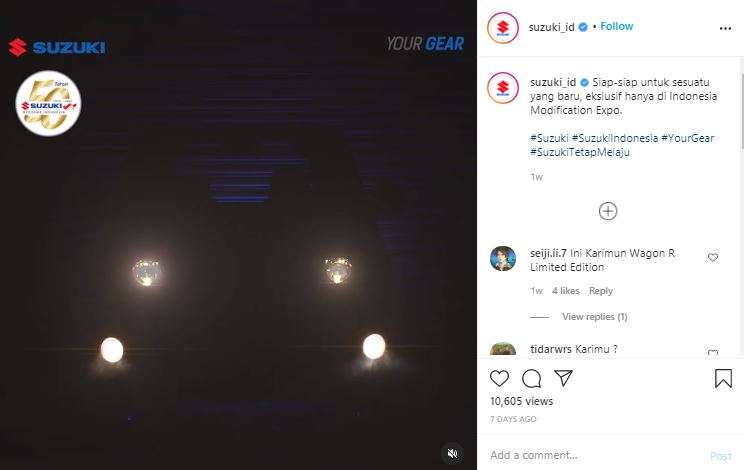 Mobil spesial Suzuki akan dirilis pekan ini.