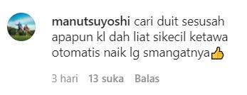 Semangat lagi tiap lihat si kecil tertawa.