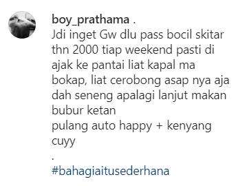 Bahagia itu sederhana.