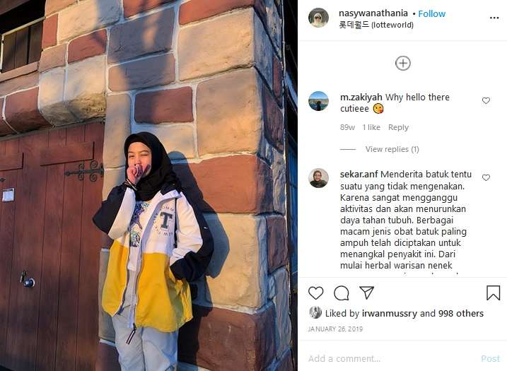 Nasywa Nathania Hamzah