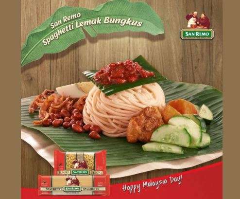 Spageti nasi lemak
