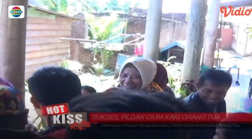 Rumah Fildan di kampung Halaman