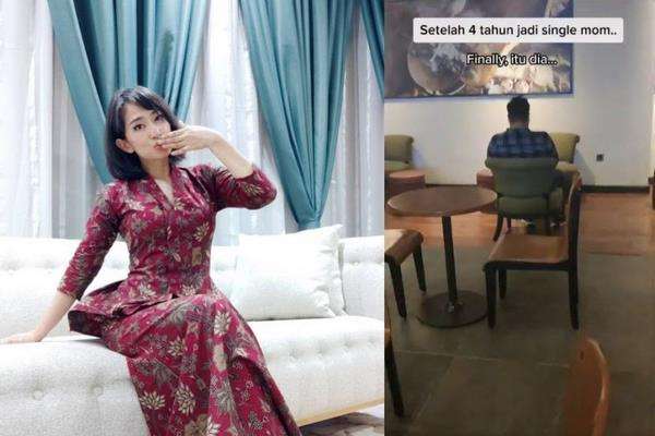 Akhirnya dia bertemu dengan pria setelah 4 tahun menjanda.