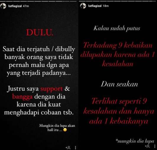 curhatan Lutfi Agizal