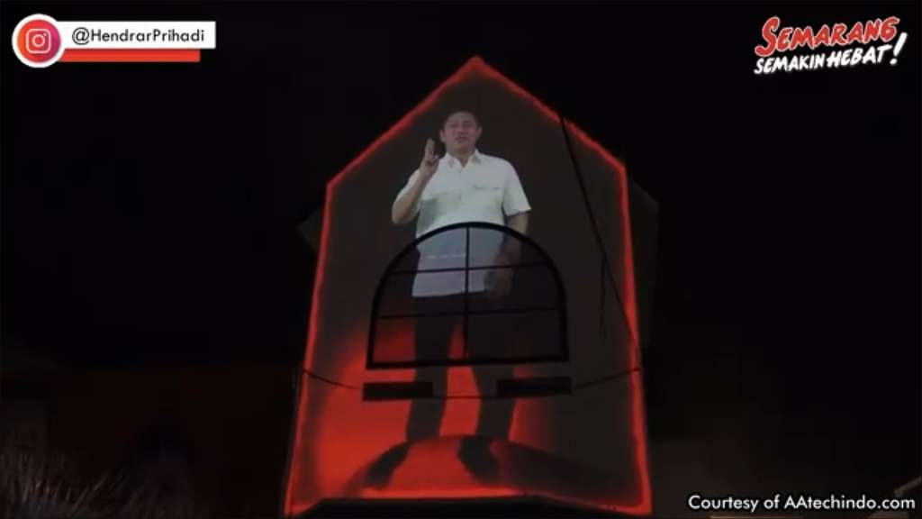 Hologram Hendrar Prihadi