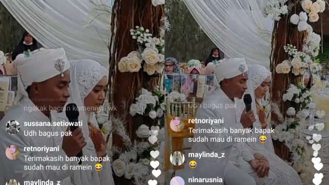 pernikahan Taqy Malik dan Sherel