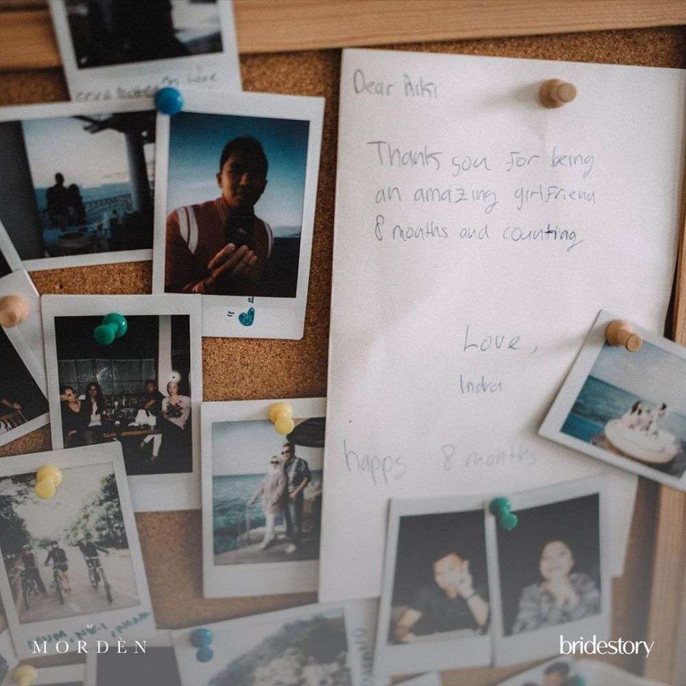 Surat cinta Indra untuk Nikita Willy saat pacaran