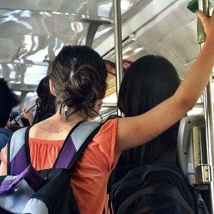 Potret kocak ikat rambut anti mainstream