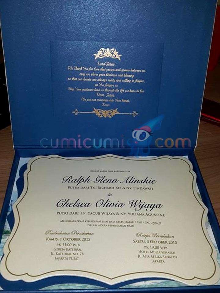 Undangan pernikahan selebriti tanah air Undangan pernikahan selebriti tanah air