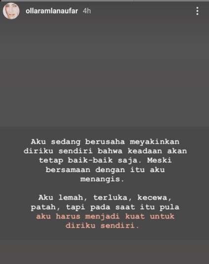 Curhatan Olla Ramlan