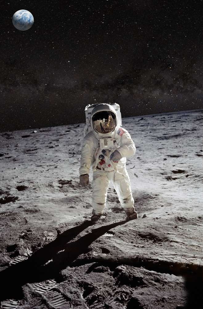Ilustrasi Astronot NASA