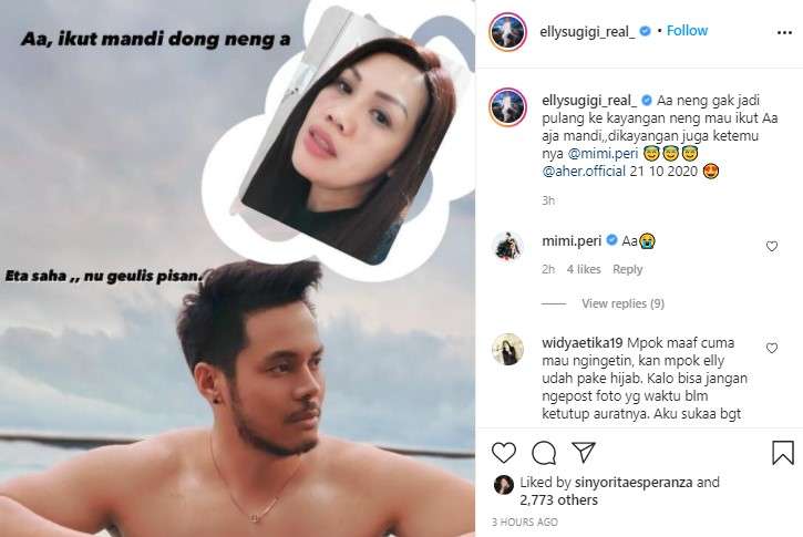 Elly Sugigi dan Aher