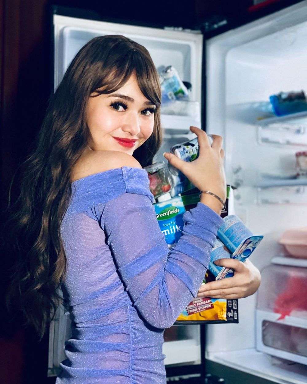 Seleb pemotretan di dapur