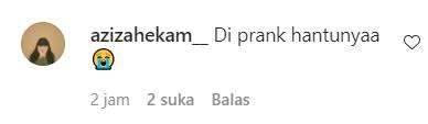 Hantunya kena prank.