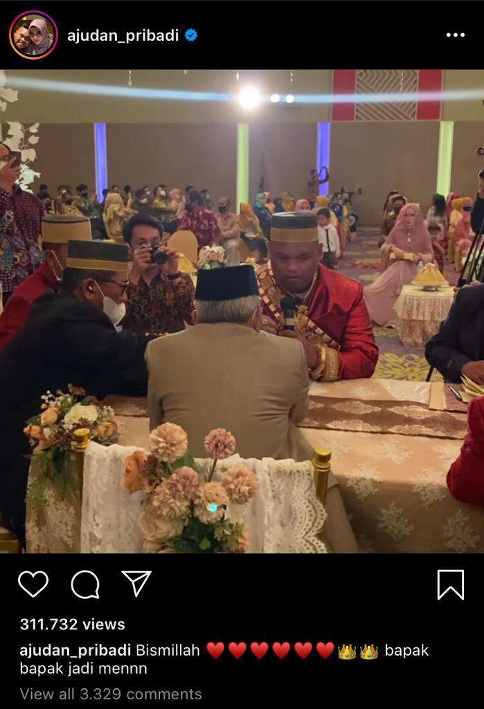 Pernikahan Akbar Ajudan Pribadi