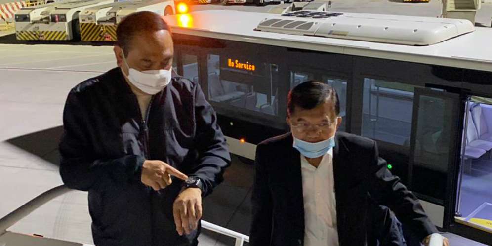 Jusuf Kalla dan Komjen Pol Syafruddin