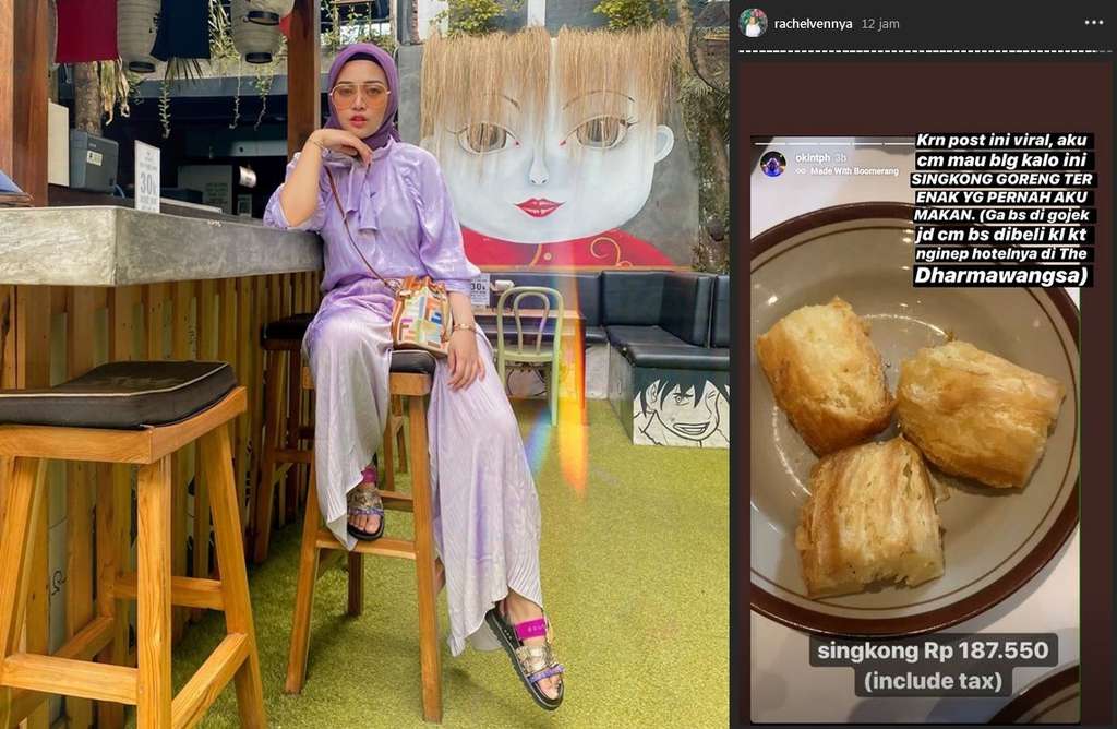 Seleb jajan makanan harga fantastis