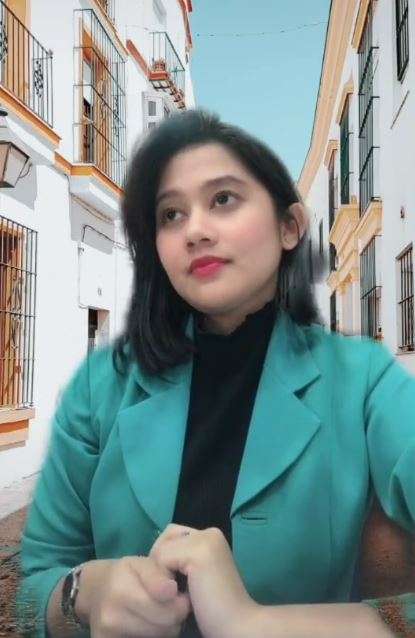 Potret Qory Antika,selebgram yang mirip Nike Ardilla