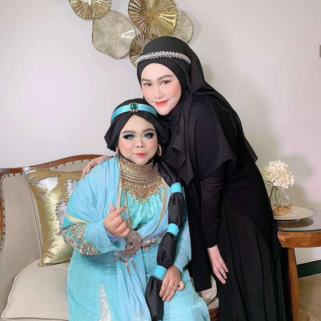 Kekeyi jadi princess Jasmine