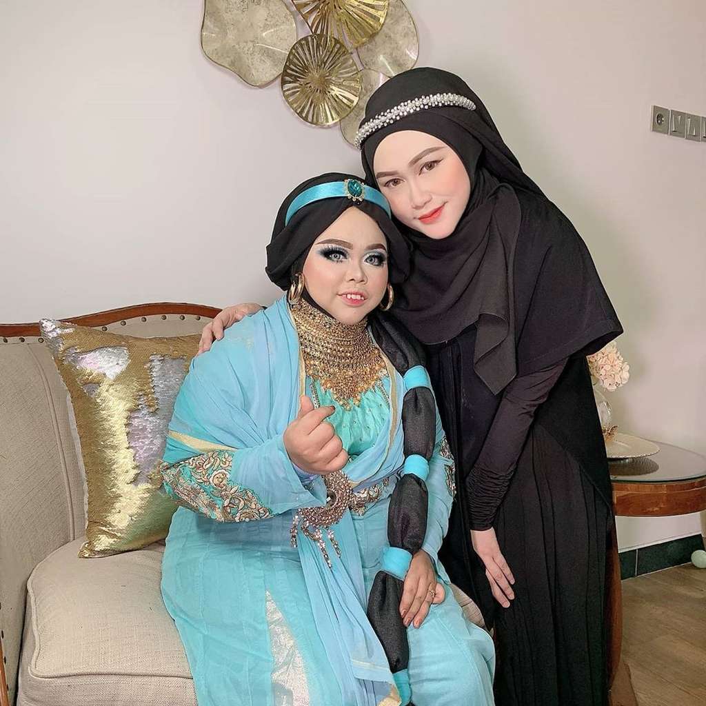 Kekeyi jadi princess Jasmine