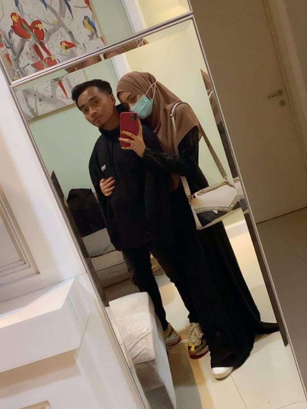 potret kemesraan taqy malik dan Sherel Thalib usai menikah
