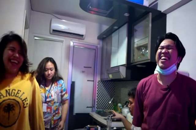 Penampakan apartemen Nathalie Holscher