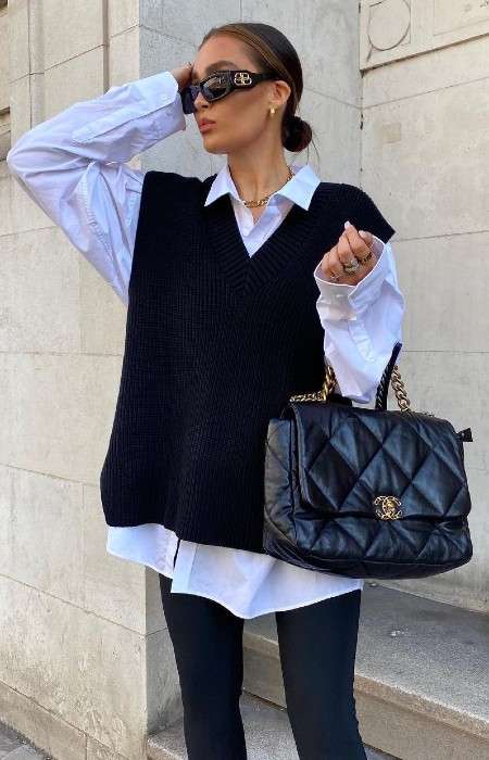 Sweater Vest dengan Gaya Smart Casual