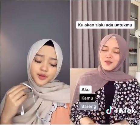 Potret Larazati Cantika Putri, kembaran Putri Delina yang Viral