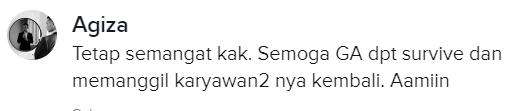 semoga dipanggil kembali oleh GA.