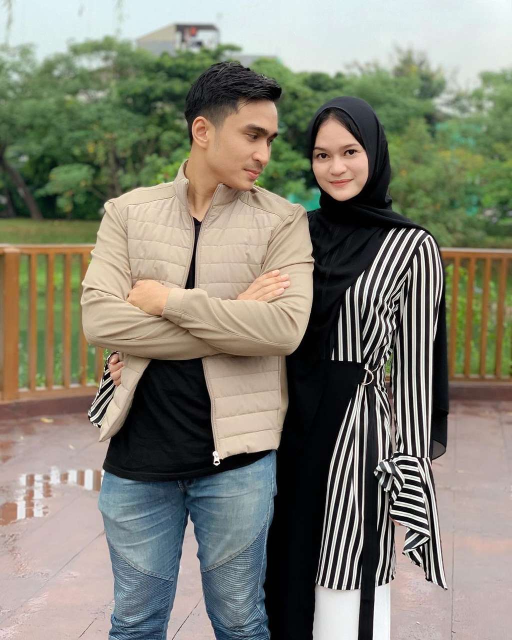 Lutfi Agizal dan kekasih baru