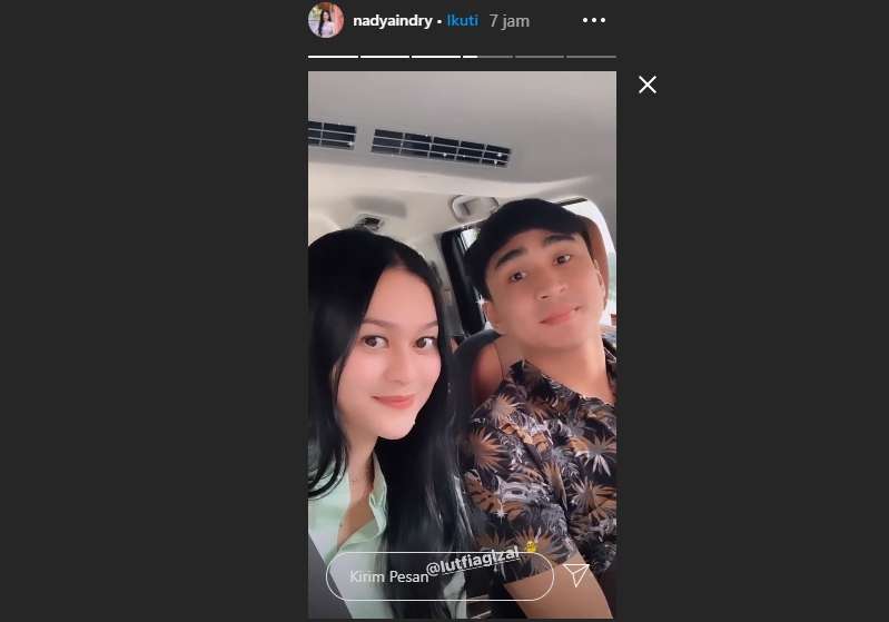 Lutfi Agizal dan kekasih baru