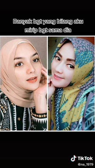 Potret Riena Irmayanti, seleb Tiktok kembaran Citra Kirana