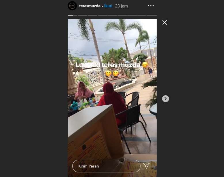 Rumah mewah Muzdalifah yang disulap jadi restoran