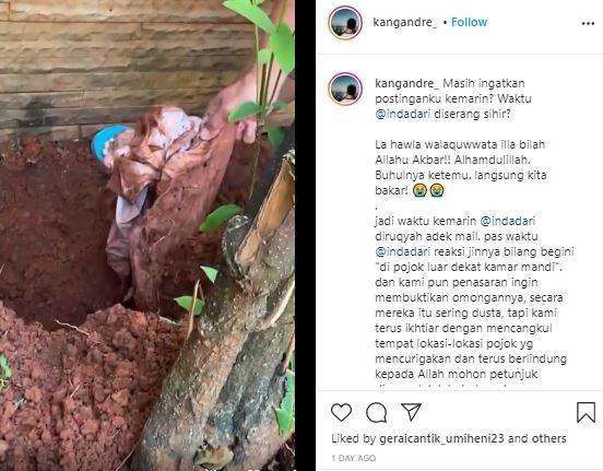 Artis kena santet